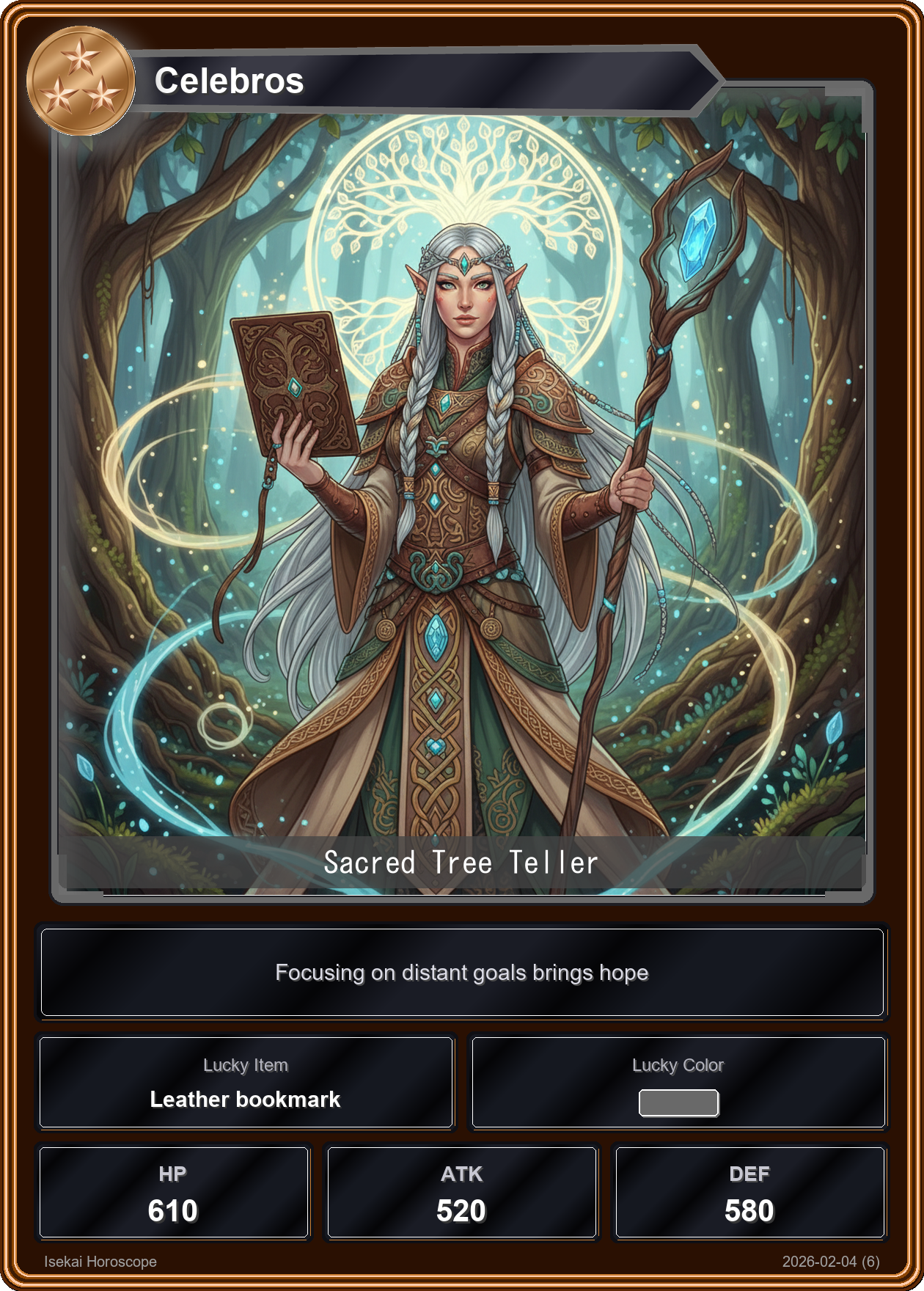 Sagittarius fortune card